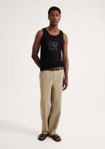 Regata Básica Masculina Slim Em Malha