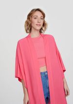 Casaco Kimono Feminino Alongado