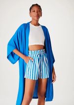Casaco Kimono Feminino Alongado