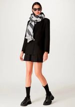 Cachecol Feminino Estampado Em Tricô