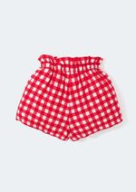 Shorts Infantil Menina Clochard Em Xadrez Dpa