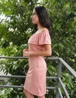 Vestido Estampado Com Babado - Up Zup