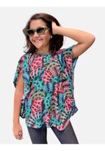 Blusa Infantil Em Malha De Viscose Estampada