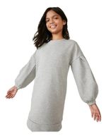 Vestido Infantil Menina Manga Longa Em Moletom Mini Me