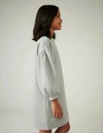 Vestido Infantil Menina Manga Longa Em Moletom Mini Me
