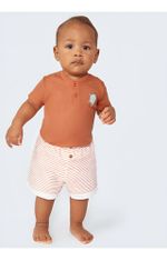 Conjunto Bebê Menino Com Estampa