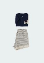 Conjunto Bebê Menino Com Estampa