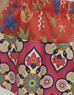 Saia Moda Praia Em Poliamida E Elastano