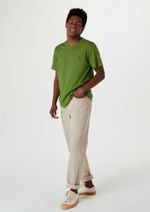 Camiseta Masculina Alongada Em Flamê