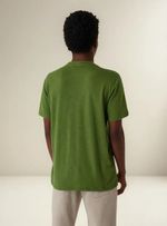 Camiseta Masculina Alongada Em Flamê