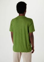 Camiseta Masculina Alongada Em Flamê