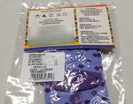 Kit Com 3 Meias Bebê  Azul/violeta 0 A 6 Meses