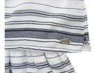 Vestido Infantil Menina Em Tecido De Fio Tinto Com Forro