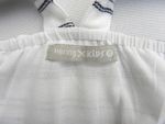 Vestido Infantil Menina Em Tecido De Fio Tinto Com Forro