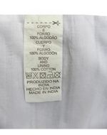 Vestido Infantil Menina Em Tecido De Fio Tinto Com Forro