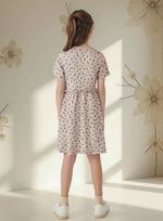 Vestido Curto Infantil Rodado