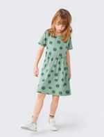 Vestido Curto Infantil Rodado