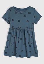 Vestido Curto Infantil Rodado