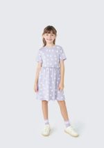 Vestido Curto Infantil Rodado