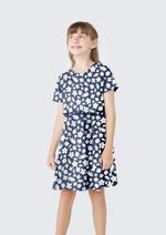 Vestido Curto Infantil Rodado