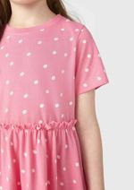 Vestido Curto Infantil Rodado