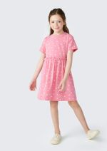 Vestido Curto Infantil Rodado