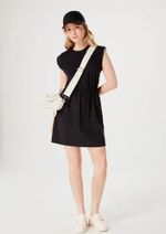 Vestido Básico Curto Muscle Tee Evasê