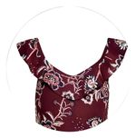 Vestido Floral Infantil Em Viscose Com Babados E Amarração