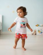 Pijama Bebê Com Estampa
