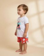 Pijama Bebê Com Estampa