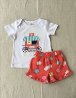 Pijama Bebê Com Estampa