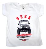 Camiseta Meninos Manga Curta Algodão Infantil