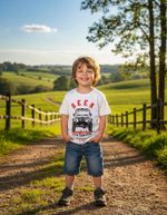 Camiseta Meninos Manga Curta Algodão Infantil