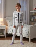 Pijama Infantil Menina Em Ribana