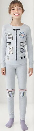 Pijama Infantil Menina Em Ribana