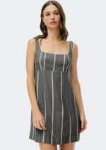 Vestido Curto Fio Tinto