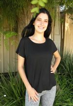 Blusa Feminina Em Viscose E Elastano