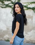 Blusa Feminina Em Viscose E Elastano