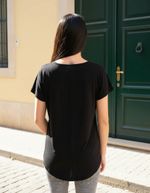 Blusa Feminina Em Viscose E Elastano