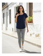 Blusa Feminina Em Viscose E Elastano