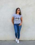 T-shirt Estampada Feminina Up Zup
