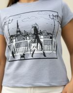 T-shirt Estampada Feminina Up Zup