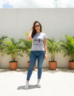 T-shirt Estampada Feminina Up Zup