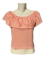Blusa Ciganinha Poa Menina Rosa