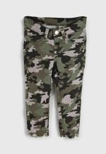 Calça Sarja Infantil Menina Com Barra Desfiada
