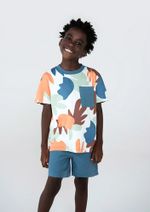 Bermuda Infantil Menino Em Tecido