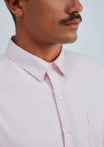 Camisa Básica Masculina Mangas Longas Em Tecido