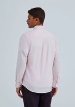 Camisa Básica Masculina Mangas Longas Em Tecido