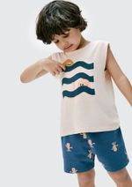 Conjunto Curto Infantil Menino Toddler 2 Peças