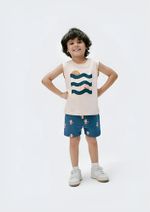 Conjunto Curto Infantil Menino Toddler 2 Peças